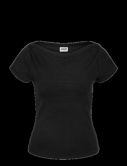 NOISY MAY | Nmmaya S/S Boatneck Top Noos | L