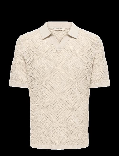 ONLY & SONS | Onskolmar Life Reg 5 Ss Resort Knit | L