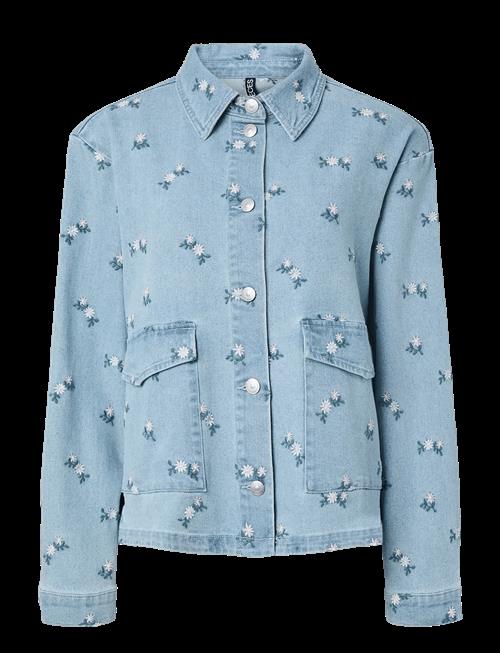 Pieces | Pcflora Ls Denim Emb Shirt Noos | XL