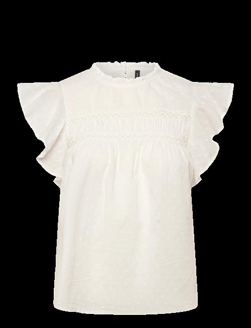 Vero Moda | Vmtrine Sl Lace Top Wvn Noos | XS