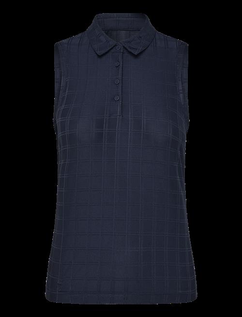 PUMA Golf | W Plaid Knit Sl Polo | M