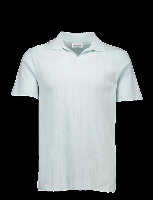 Lindbergh | Jacquard V-Neck Polo S/S | XXL