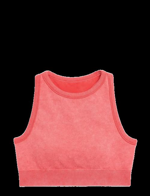 STRONGER | Washed Seamless High Neck Bra | L