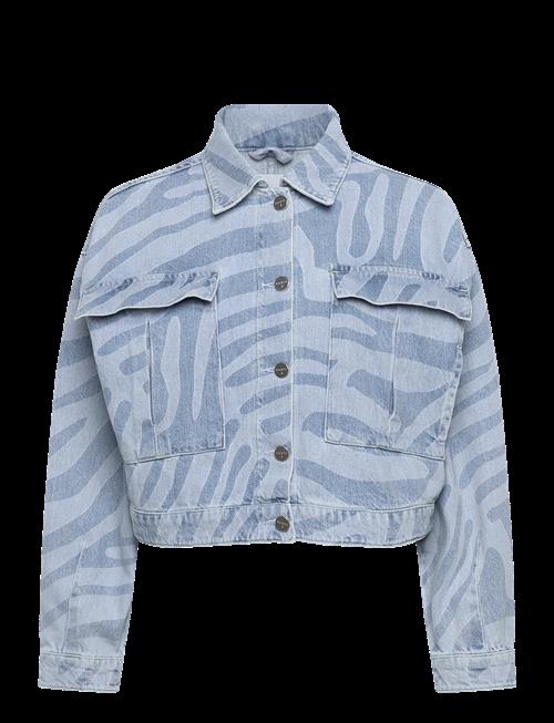 Dante6 | Dante6-Spring Printed Denim Jacket | 38