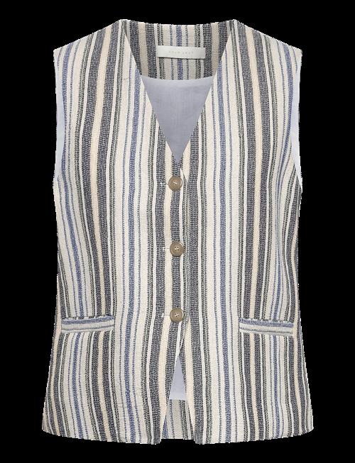 Naja Lauf | Migga Vest Rough Multi Stripe | 36