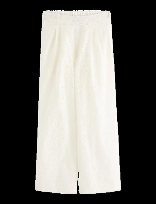 Lindex | Trousers With Broderie Anglaise | 128