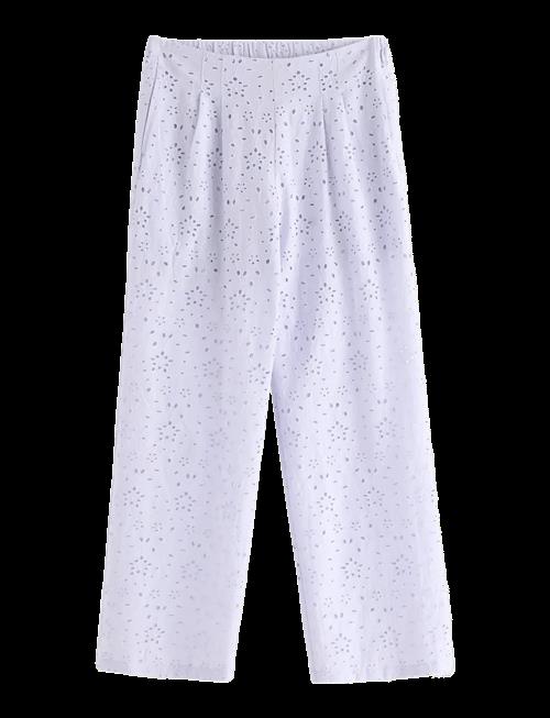 Lindex | Trousers With Broderie Anglaise | 146