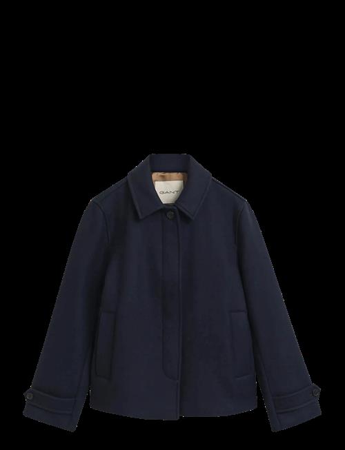 Gant | Short Wool Blend Car Coat | XL