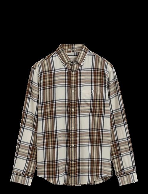 Gant | Reg Windblown Flannel Check Shirt | M