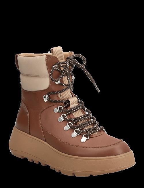 FitFlop | F-Mode W/Resistant Hiker-Lace Flatform Ankle Boots | 39