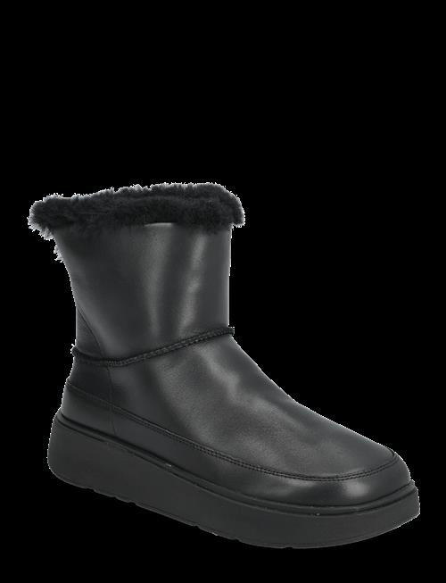 FitFlop | Gen-Ff Mini Shearling-Lined Leather Boots | 39