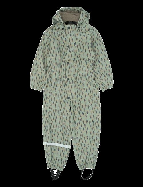 mikk-line | Pu Aop Rain Suit With Fleece | 80