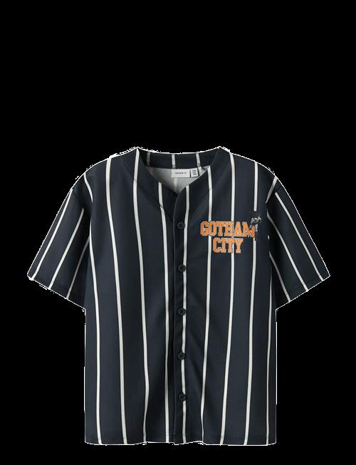 name it | Nkmakash Batman Ss Nreg Poly Shirt Wab | 134-140