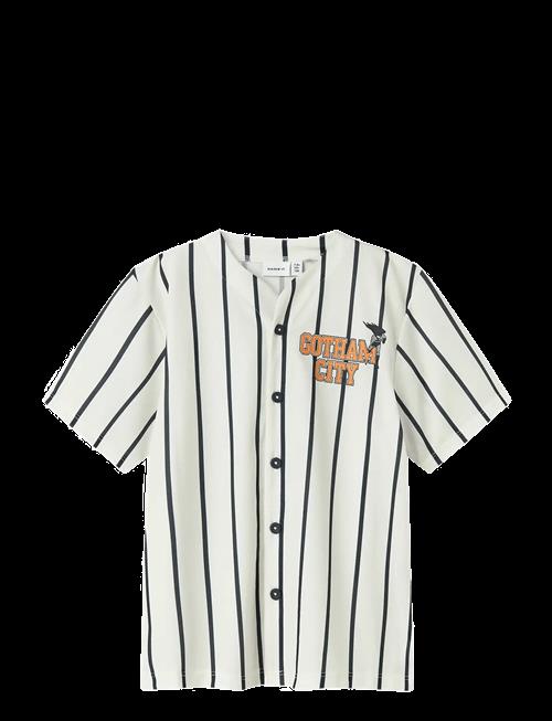 name it | Nkmakash Batman Ss Nreg Poly Shirt Wab | 122-128