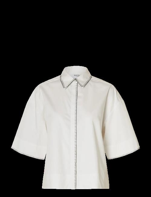 Selected | Slffia 2/4 Cropped Stitched Shirt B | 38
