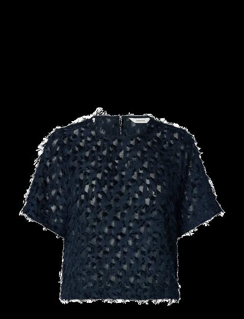 Selected | Slfmarion Ss O-Neck Top Ex | 36