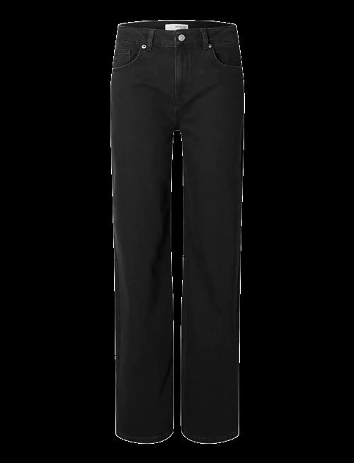 Selected | Slfalice Hw Wide Long Black Jeans Noos | 28 x 32