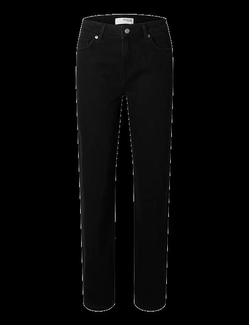 Selected | Slfalice Mw Straight Black Jeans Noos | 29 x 34