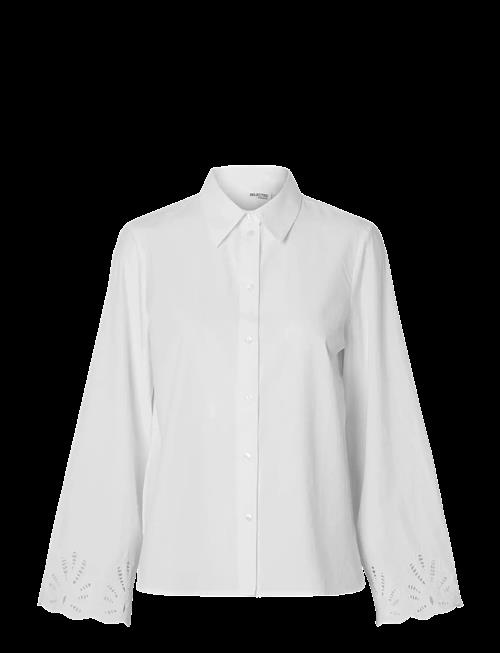 Selected | Slfdahlia Ls Broderi Shirt Noos | 38