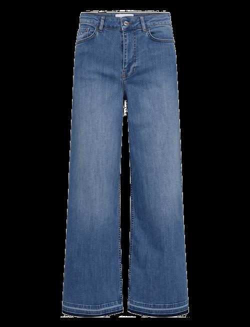 Nümph | Nuparis Jeans Trend Crop- Mid Blue | 40