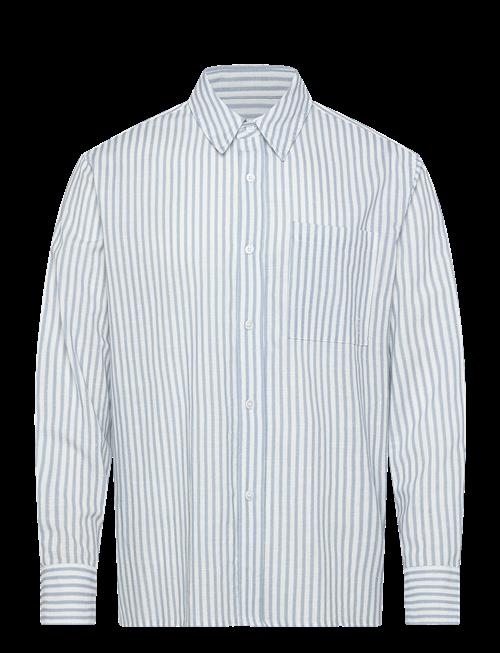 NEUW | Blurred Stripe Ls Shirt Oxford Blue | M