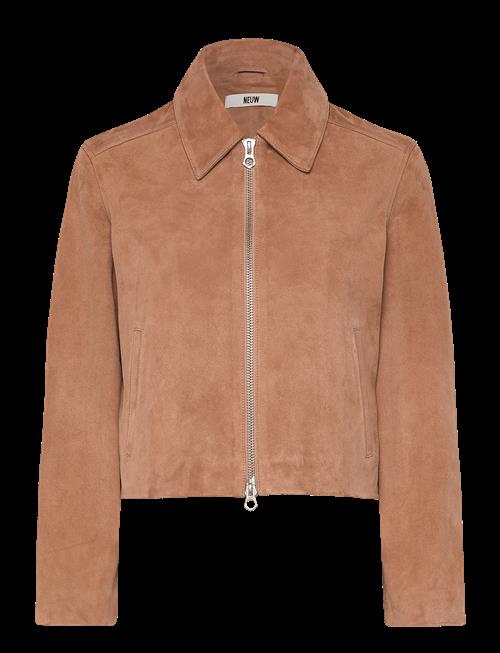 NEUW | Suede Zip Jackettan | S