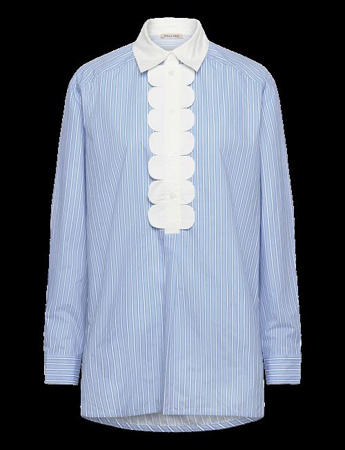 Stella Nova | Striped Shirt With Scallops | 34