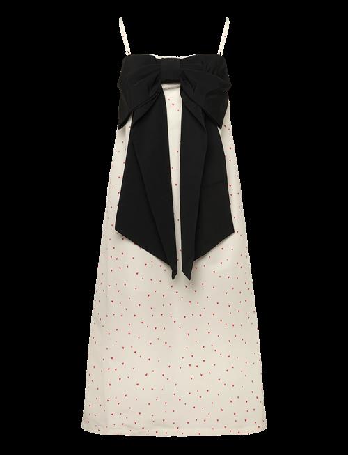 Stella Nova | Heart Printed Bow Dress | 40