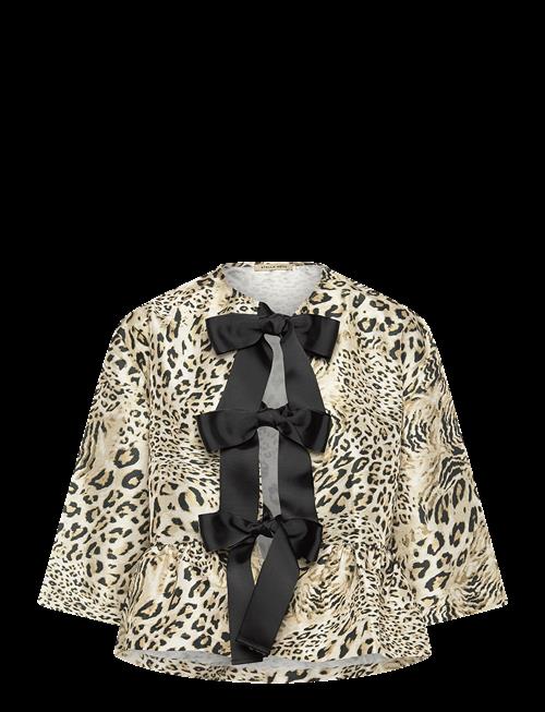 Stella Nova | Crispy Peplum Bow Blouse | 36