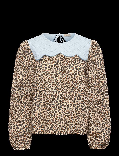 Stella Nova | Leopard Blouse With Embroidery | 36