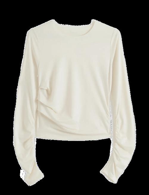 aim´n | Luminous Draped Long Sleeve | XS