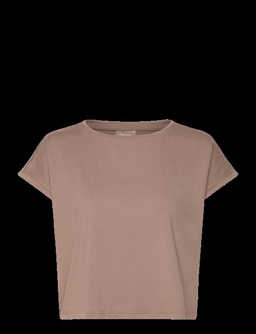 aim´n | Soft Basic Roll Sleeve Top | M