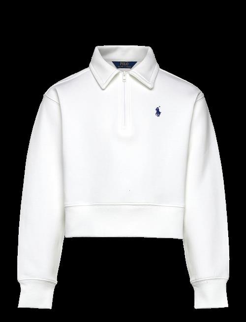 Ralph Lauren Kids | Double-Knit Collared Boxy Sweatshirt | 154-158