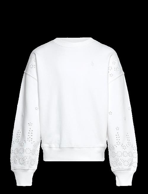 Ralph Lauren Kids | Eyelet French Terry Sweatshirt | 142-153