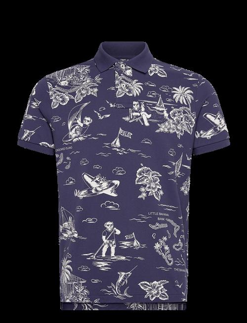 Polo Ralph Lauren | Custom Slim Polo Bear Mesh Polo Shirt | M