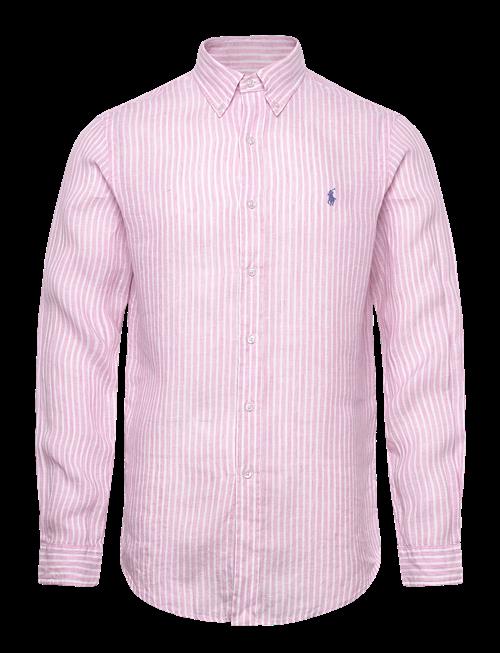 Polo Ralph Lauren | Custom Fit Striped Linen Shirt | XL