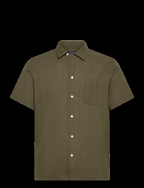 Polo Ralph Lauren | Classic Fit Basket-Weave Camp Shirt | XS
