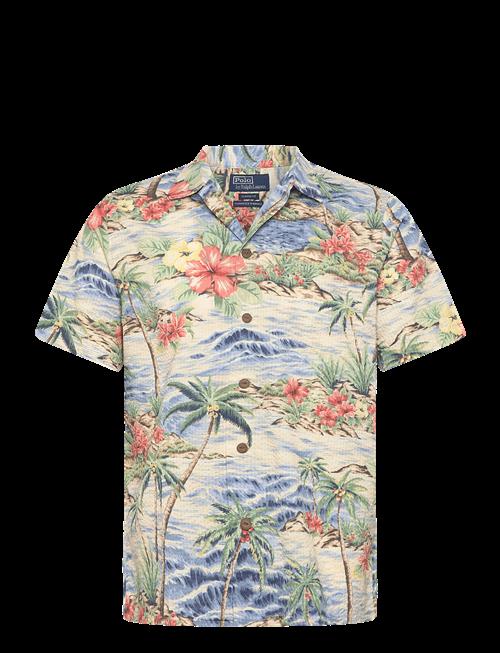 Polo Ralph Lauren | Seersucker Knit-Wvn-Shirt | M