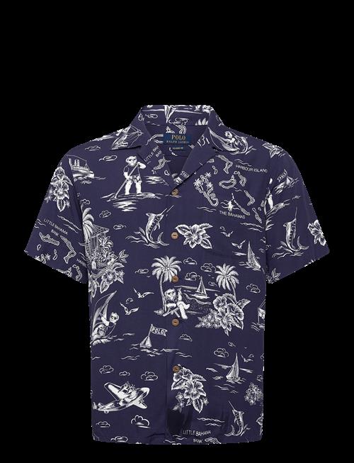 Polo Ralph Lauren | Printed Rayon-Wvn-Shirt | M