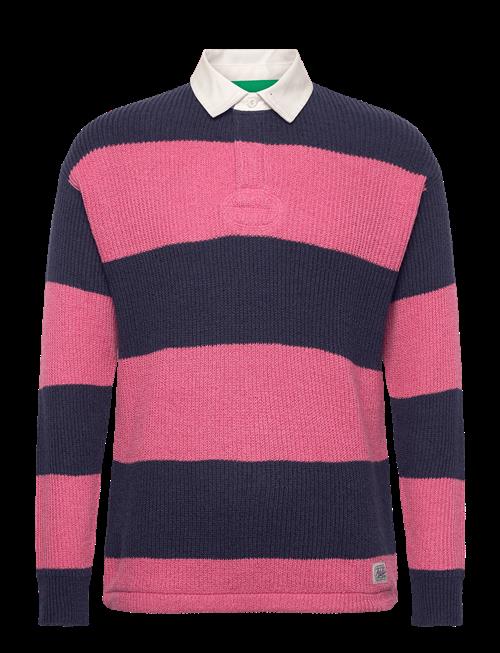 Polo Ralph Lauren | Striped Linen-Cotton Rugby Sweater | XL