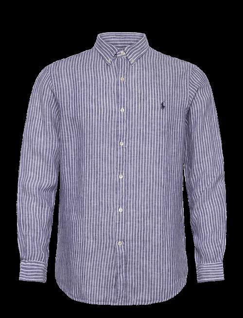 Polo Ralph Lauren | Slim Fit Striped Linen Shirt | L