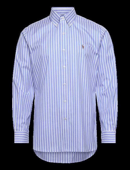 Polo Ralph Lauren | Custom Fit Striped Pinpoint Oxford Shirt | 14