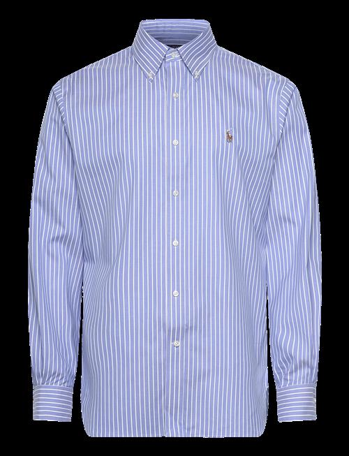 Polo Ralph Lauren | Custom Fit Striped Pinpoint Oxford Shirt | 40.5