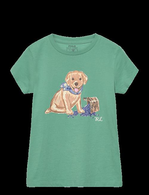 Ralph Lauren Kids | Dog-Print Cotton Jersey Tee | 88-93