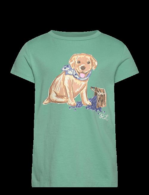 Ralph Lauren Kids | Dog-Print Cotton Jersey Tee | 132-140