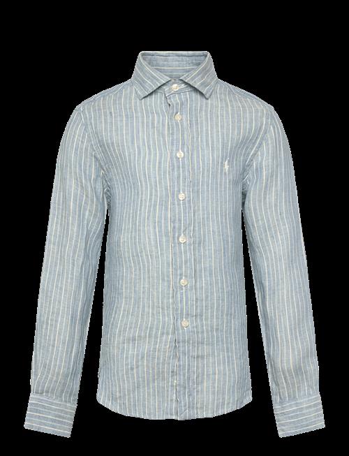Ralph Lauren Kids | Striped Linen Shirt | 150-161