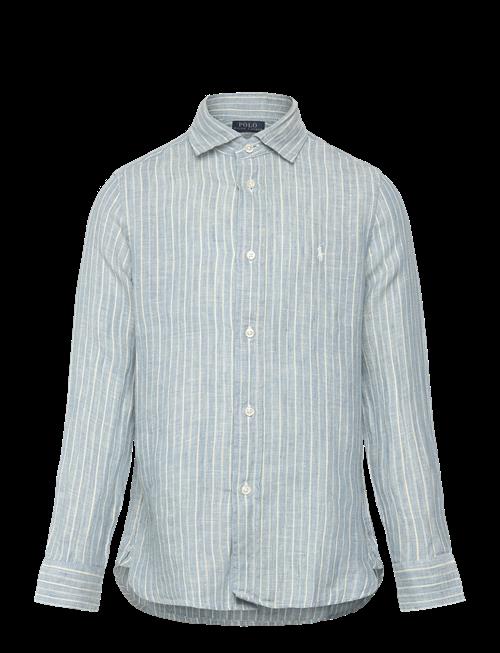 Ralph Lauren Kids | 17/1 Yd Linen-Wvn-Shirt | 117-123