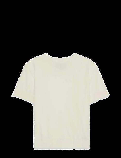 Calvin Klein | Ss Silk Cotton Crew Tee | S
