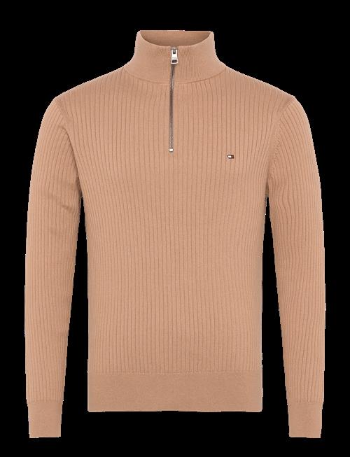 Tommy Hilfiger | Pima Ctn Cash Structure Zip Mock | XS