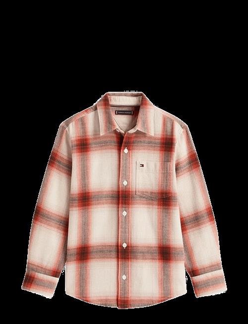 Tommy Hilfiger | Waffle Texture Check Shirt | 128